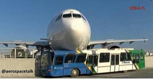 حادثه هواپیمای ایرانی در فرودگاه استانبول ترکیه