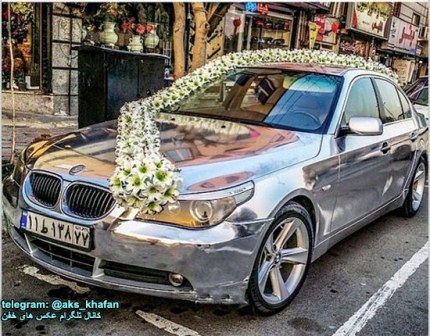خفن ترین ماشین عروس در تهران/ عکس
