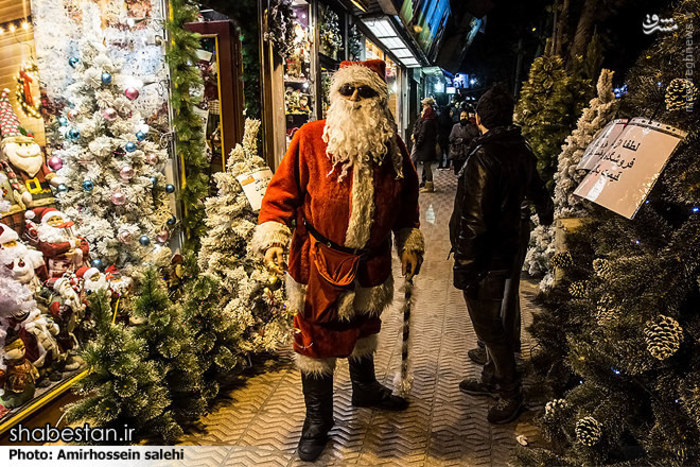 بازار جشن کریسمس در تهران +28 عکس